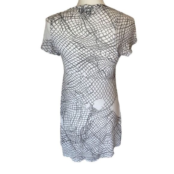 Lauren Moshi Beverly Hills Black White Dress Size XS NWOT - Picture 4 of 8